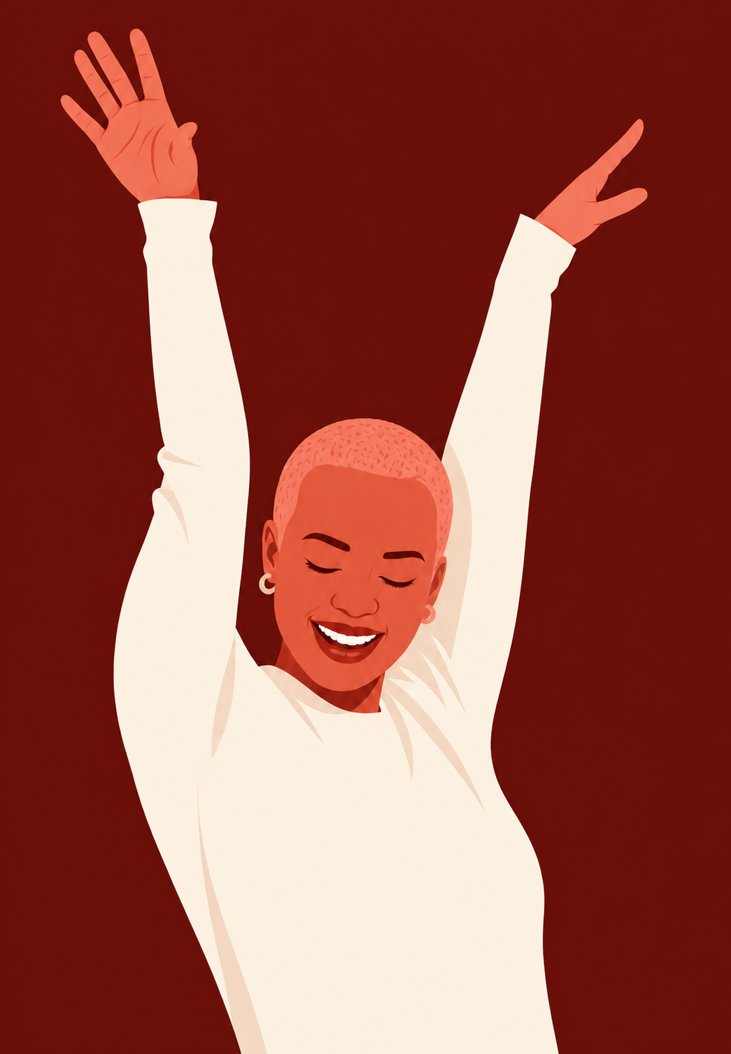 Illustration representing renewed energy and functional recovery